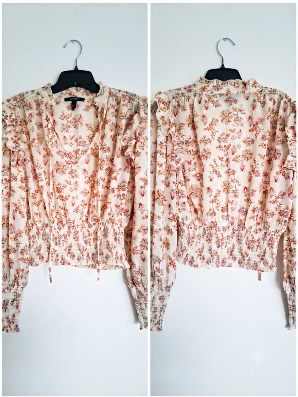Fboho floral blouse from Forever 21. V-Neck Blouse